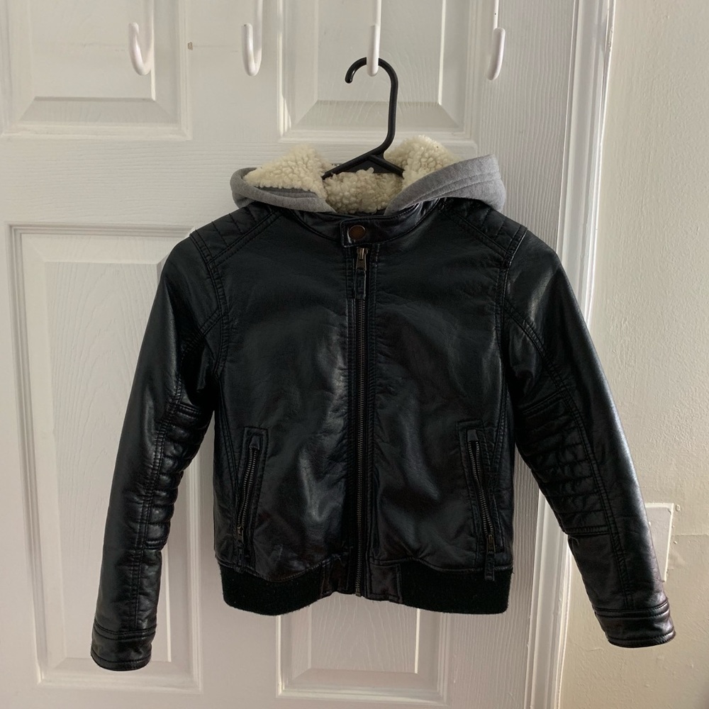Abercrombie Kids Leather Jacket